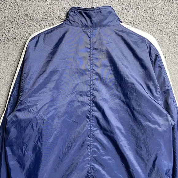 Vintage Y2K NIKE Fleece Lined Full Zip Jacket Mens Medium Shacket Cyber - Picture 8 of 16